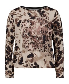 Dames longsleeve beige