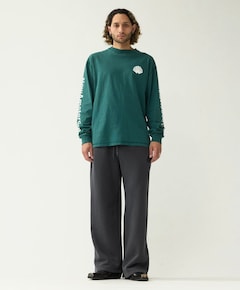 Heren longsleeve groen