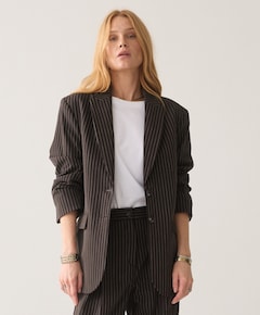Dames blazer bruin