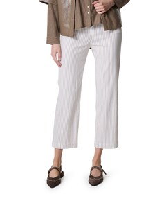 Scarlet Wide Leg 6/8 dames broek beige
