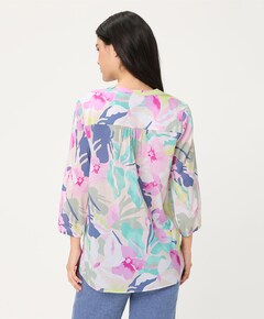 Dames blouse blauw