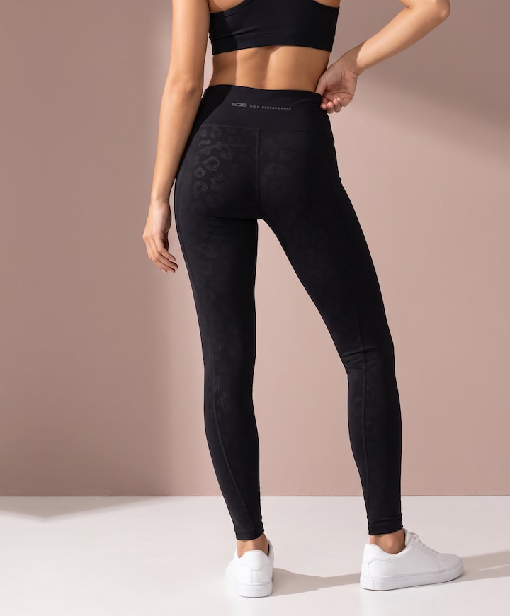 Tunde dames tights zwart