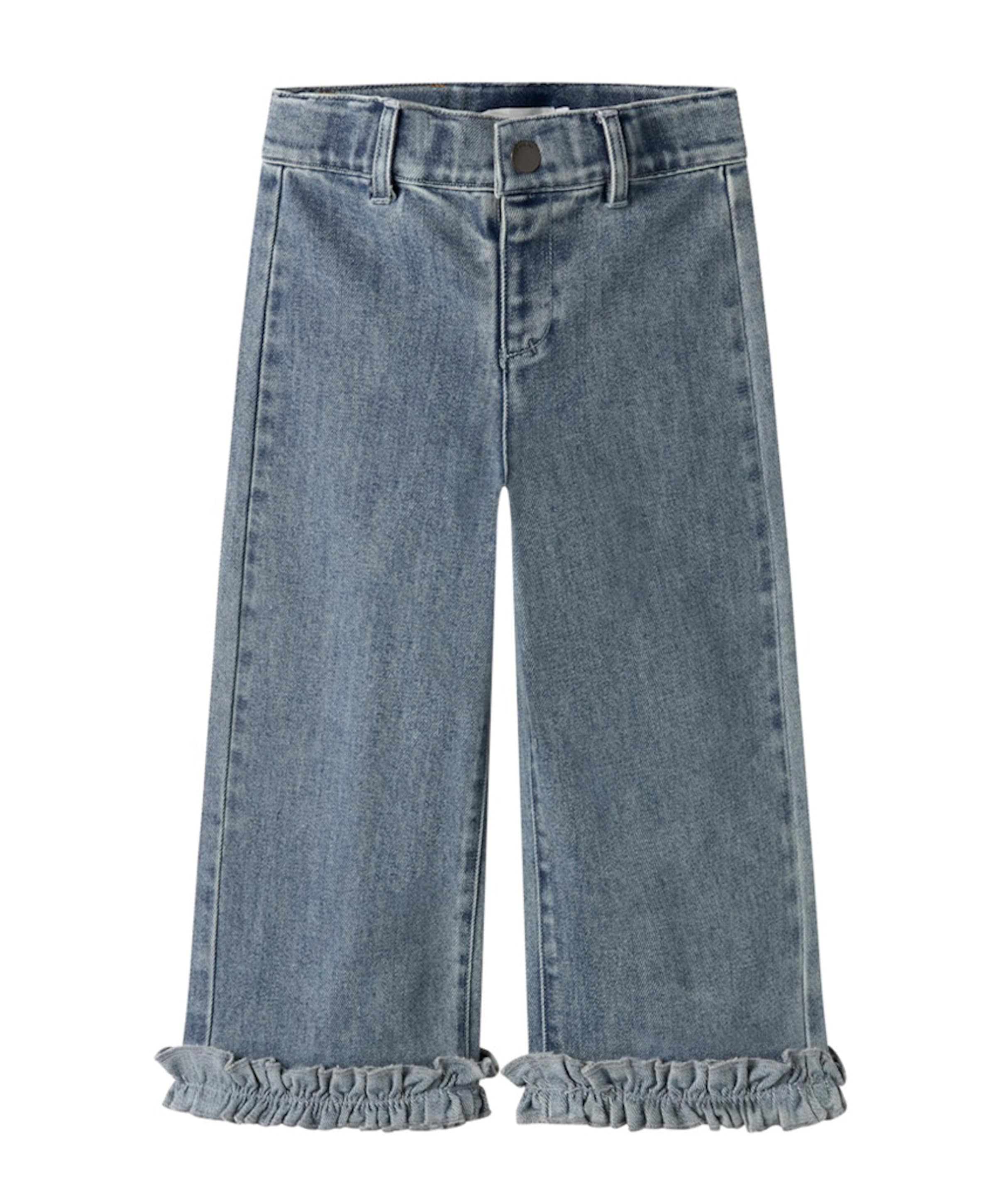 NMFDAMLA WIDE ANCEL 5566-DX L meisjes jeans blauw