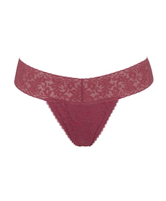 Dames string bordeaux