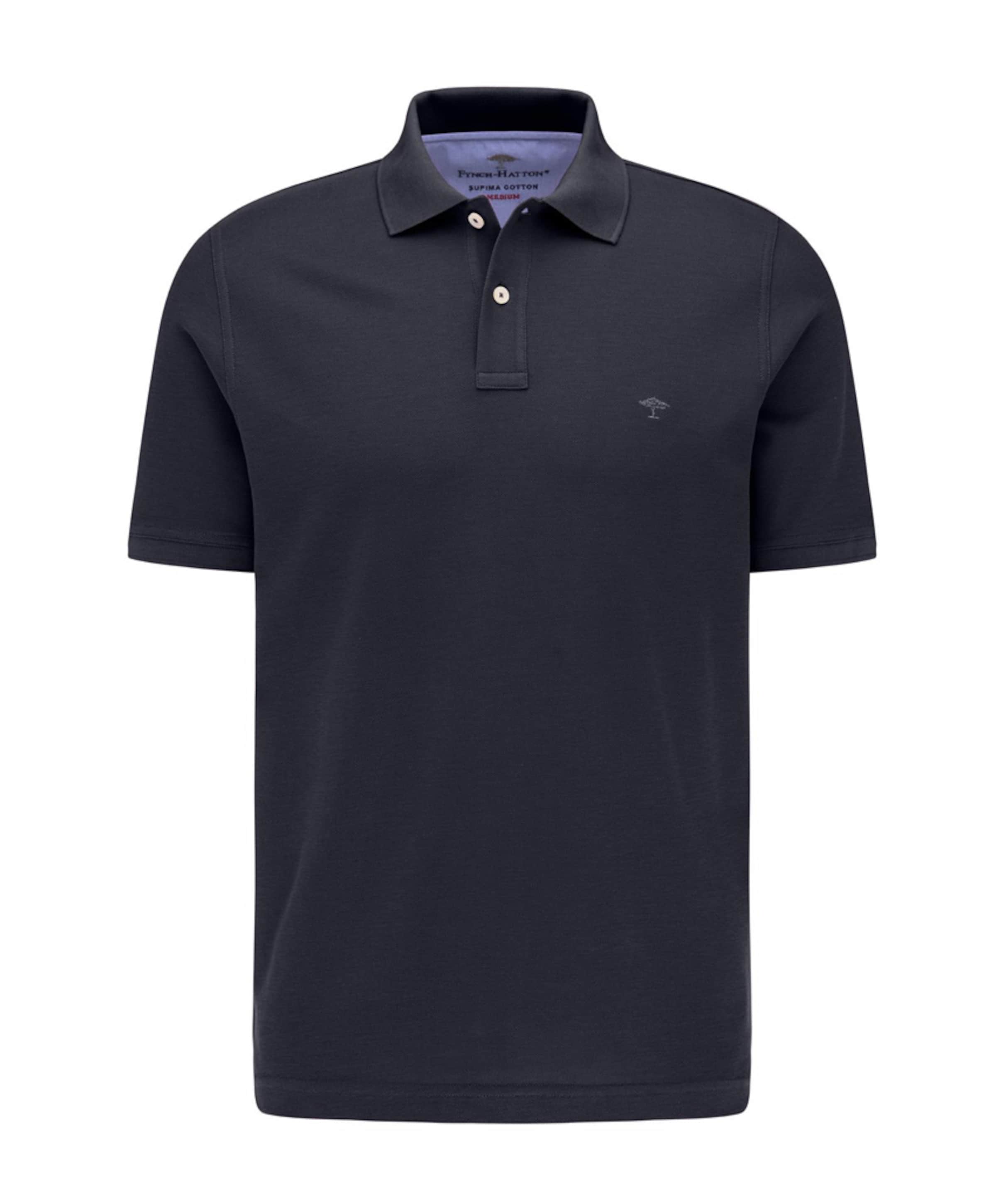 Heren polo blauw