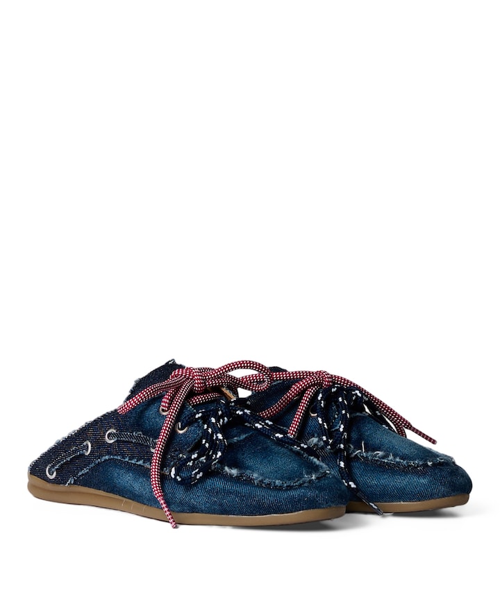 dames clogs blauw