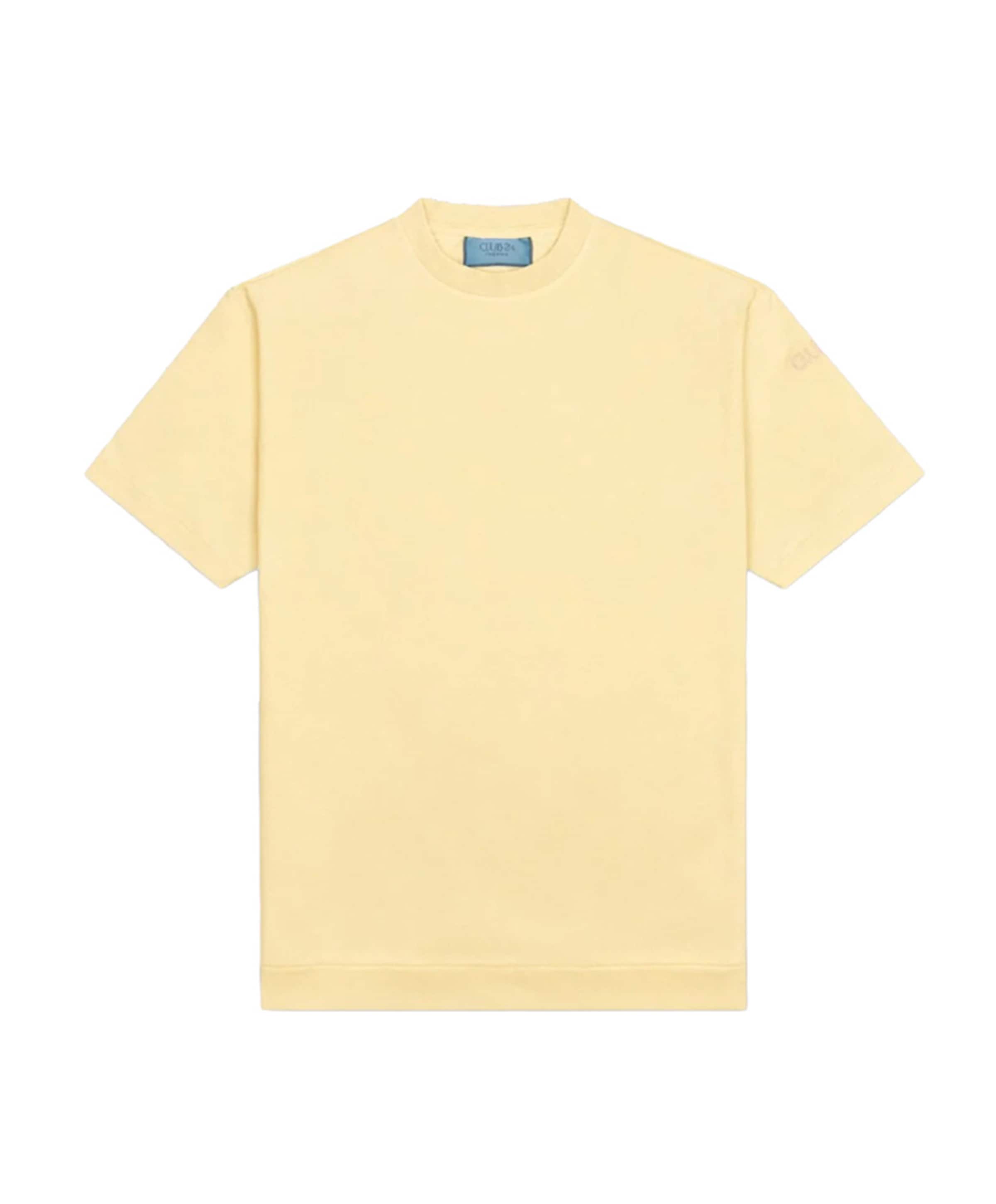 Heren T-shirt geel