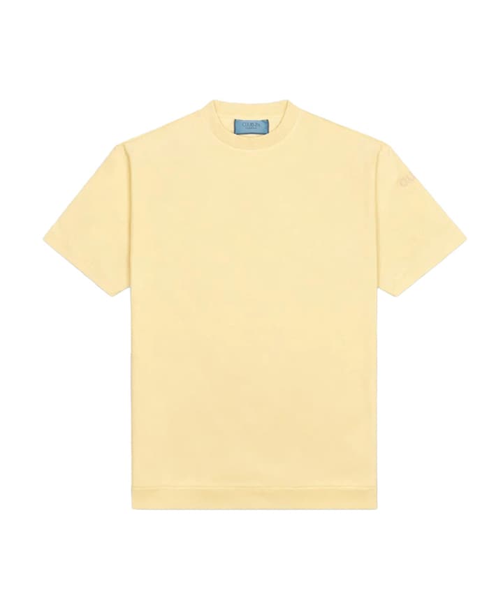 Heren T-shirt geel