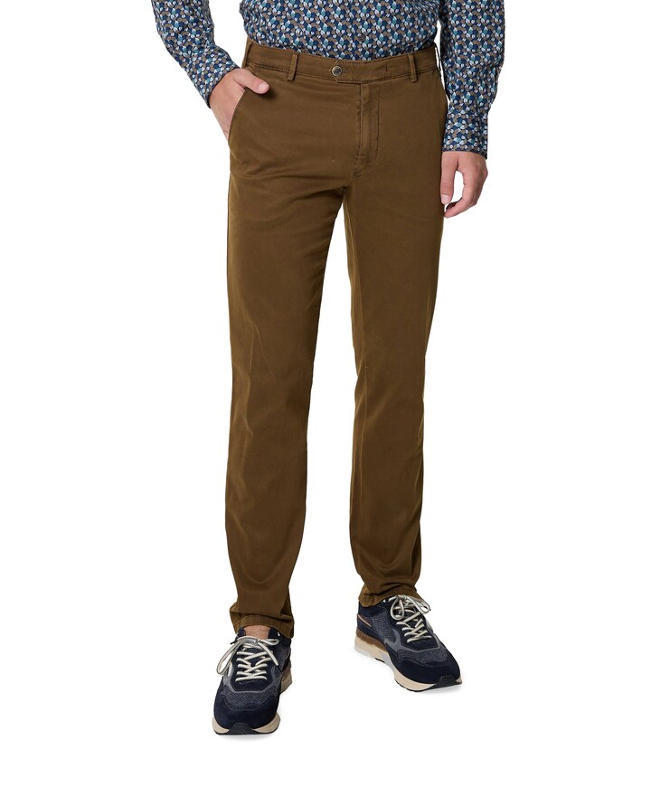 NEW YORK Art.2-5617 heren broek bruin