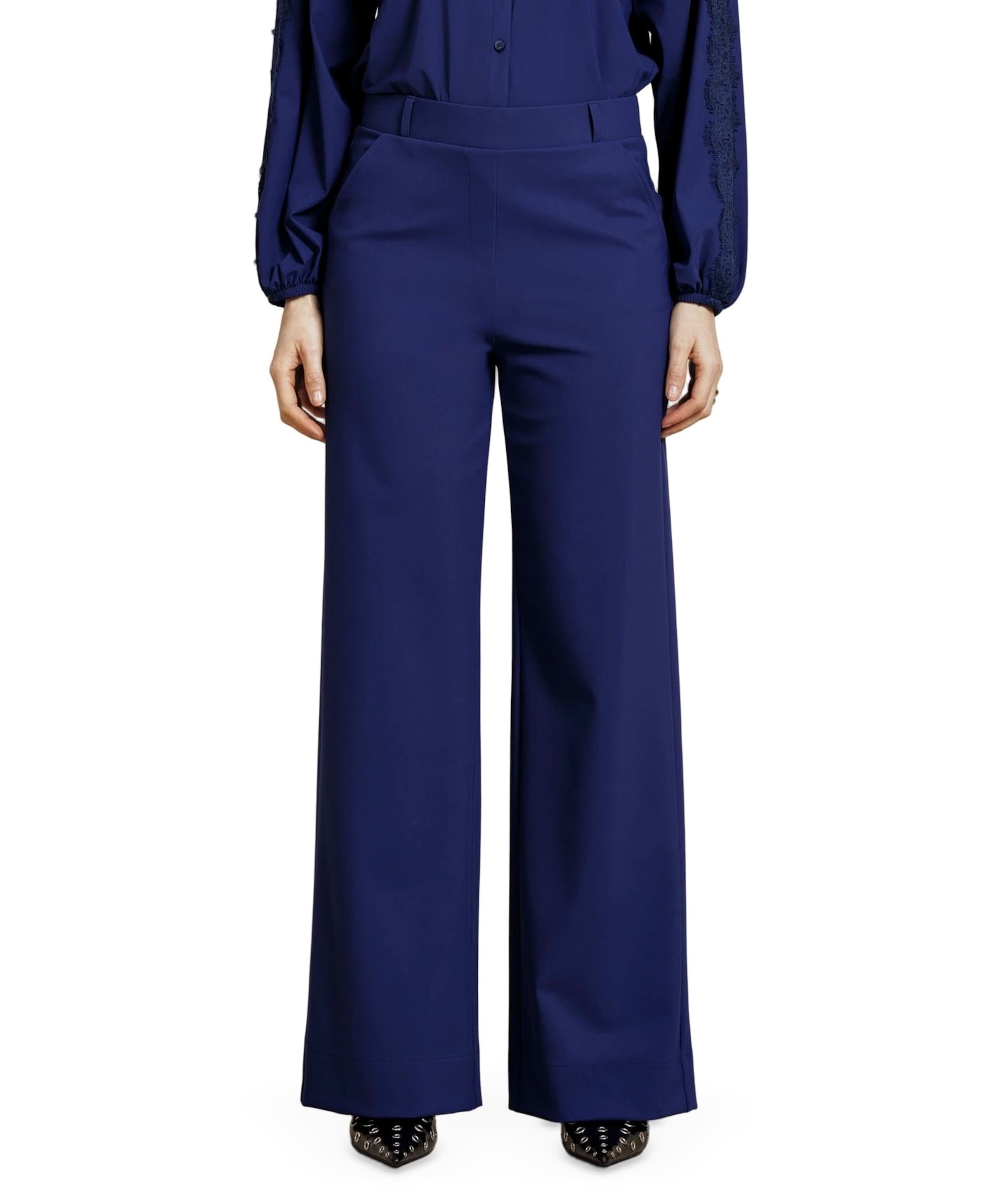 Lexie bonded dames broek blauw