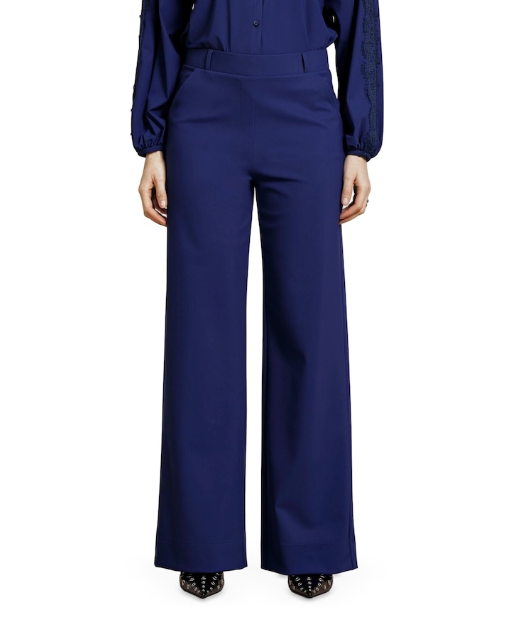 Lexie bonded dames broek blauw