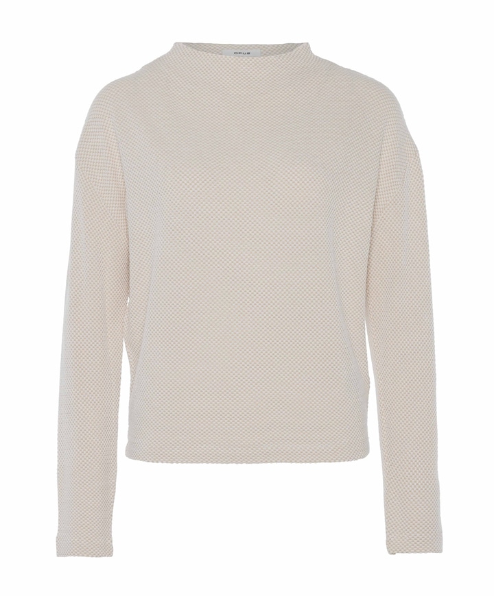 Dames longsleeve beige
