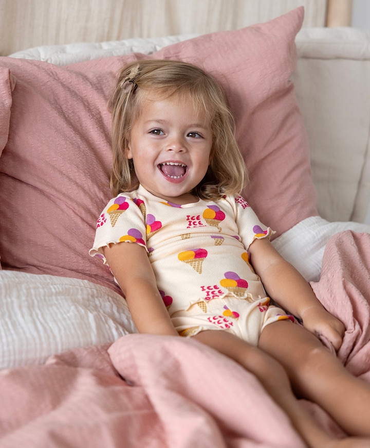 Pyjamaset oranje