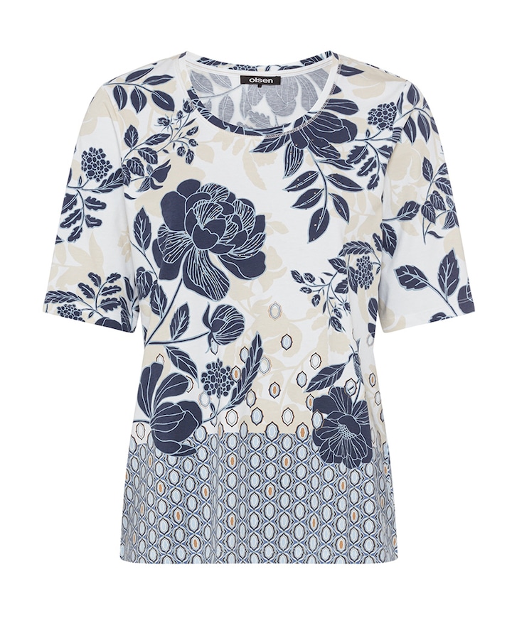 T-shirt blauw