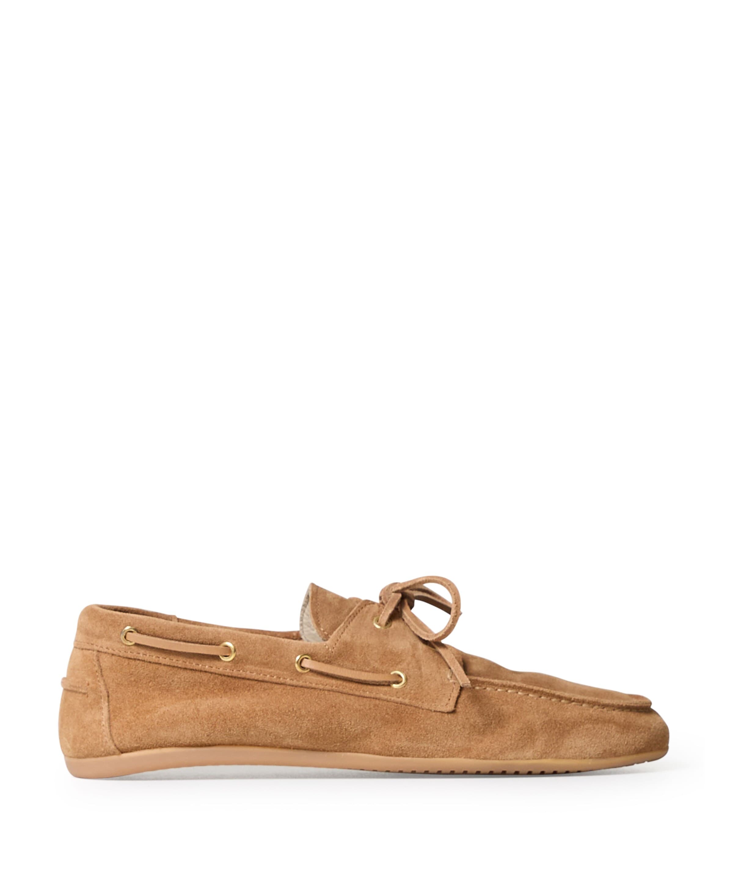 dames loafers bruin