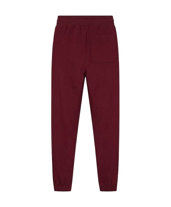 Malelions Junior Lifestyle Sweatpants jongens broek bordeaux