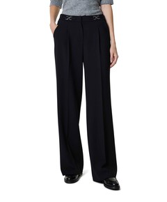 Luisa Wide Leg pantalon zwart