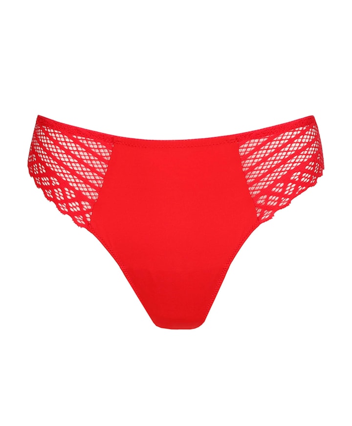 Dames string rood