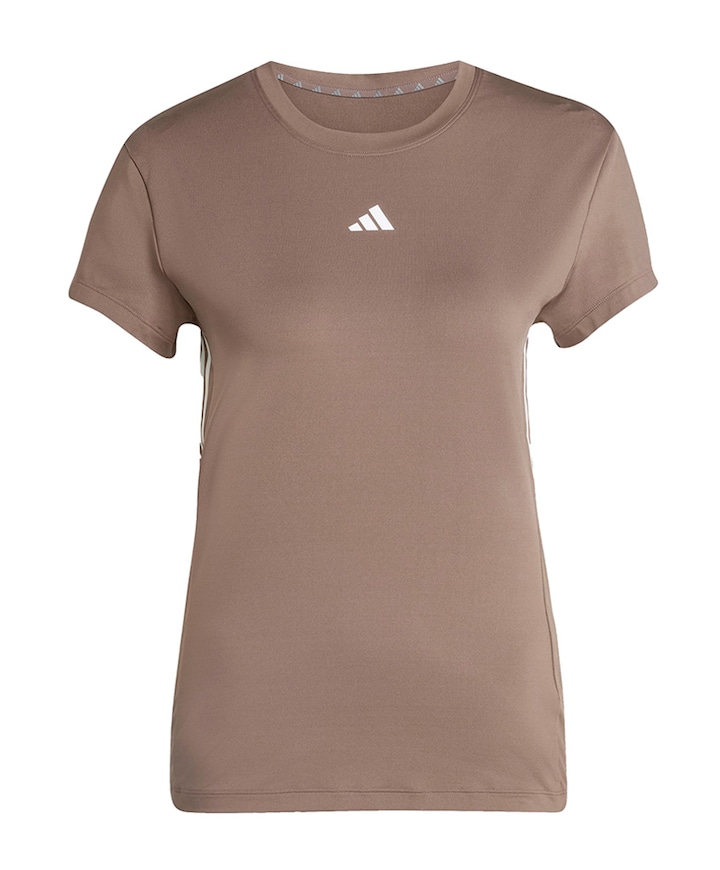 Dames t-shirt bruin