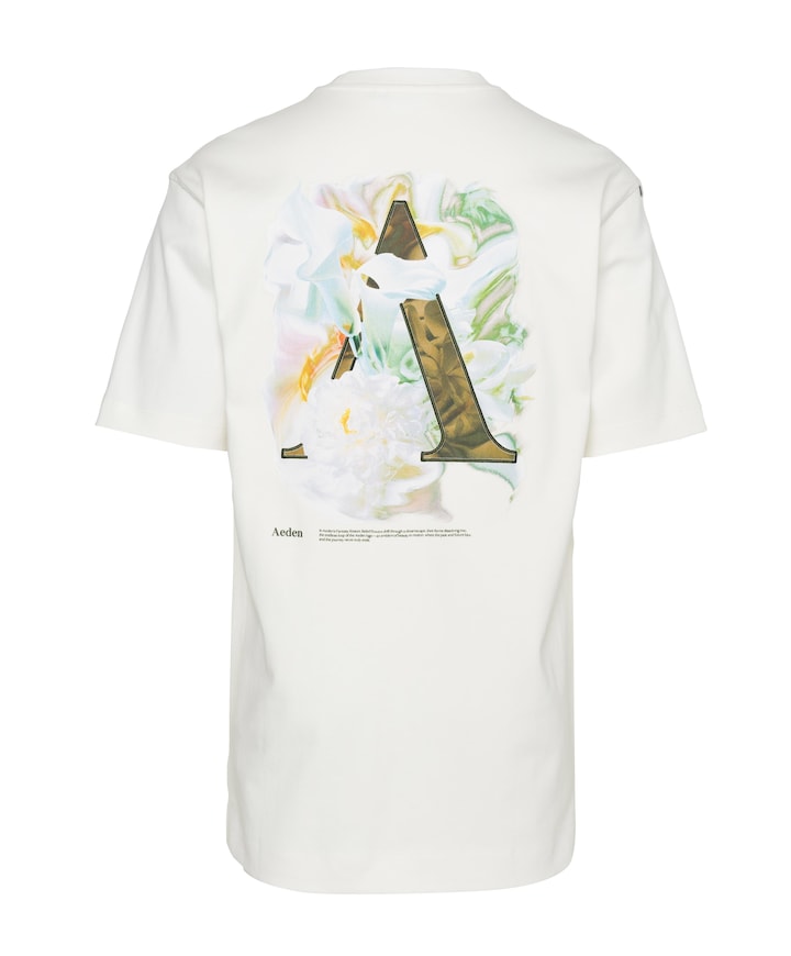Heren T-shirt beige