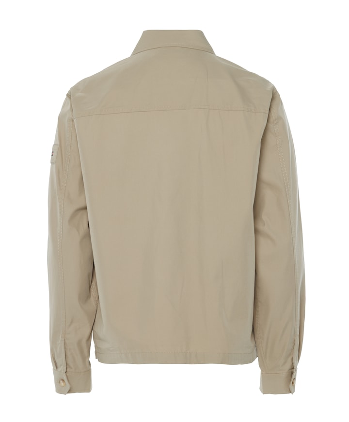 Heren overshirt beige