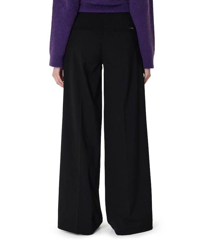 Jenny Palazzo dames broek zwart