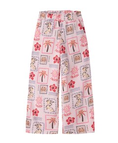 NKFJAMSAS WIDE meisjes broek roze