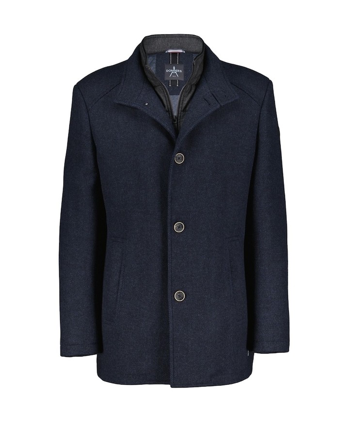 Heren jas blauw