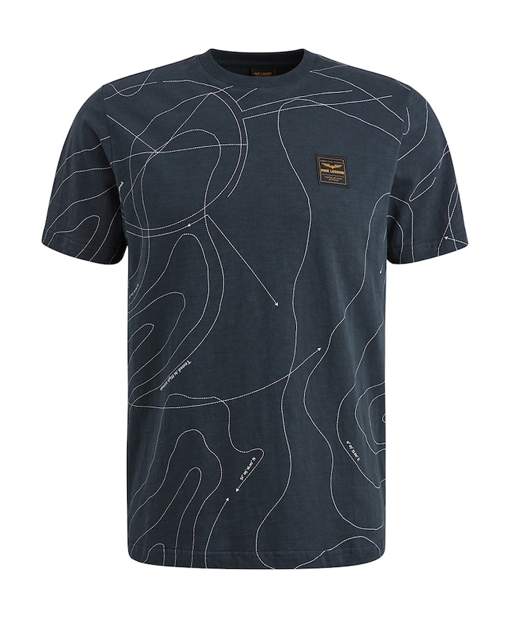 T-shirt blauw