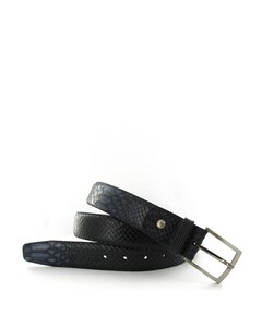Heren riem blauw