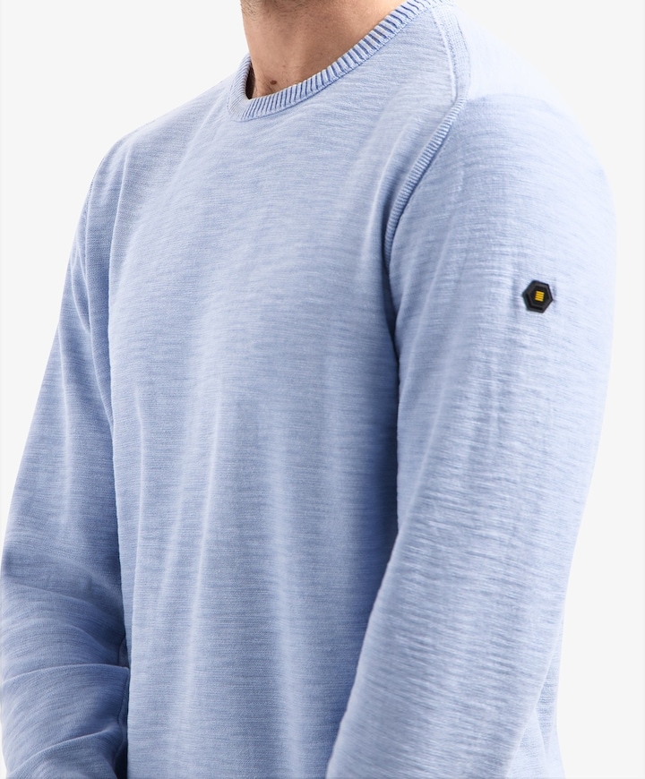 Heren trui blauw