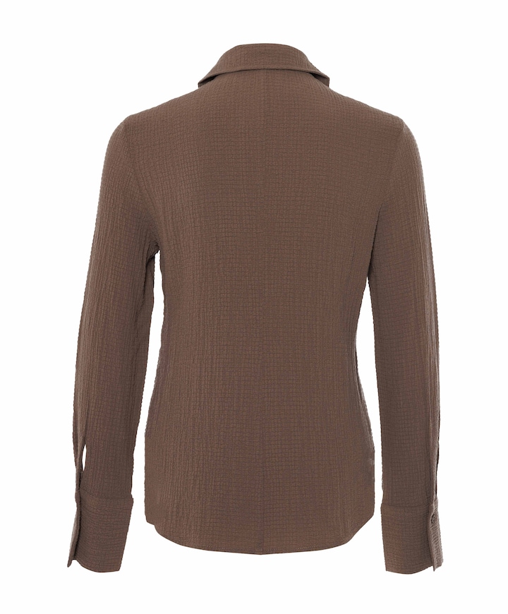 Dames blouse bruin