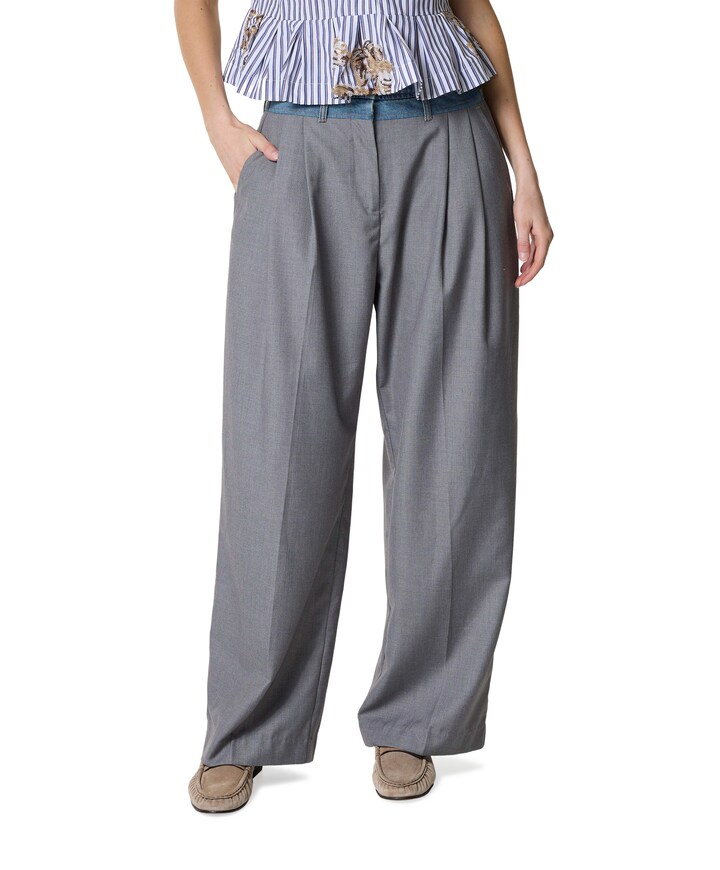 NORMAY dames broek grijs