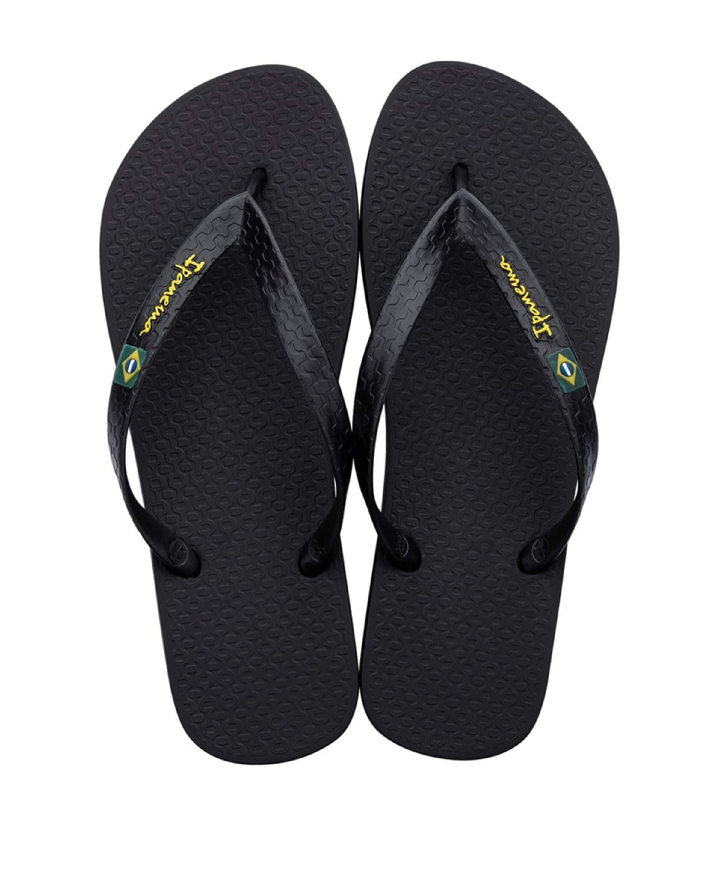 Classic Brasil heren slipper zwart