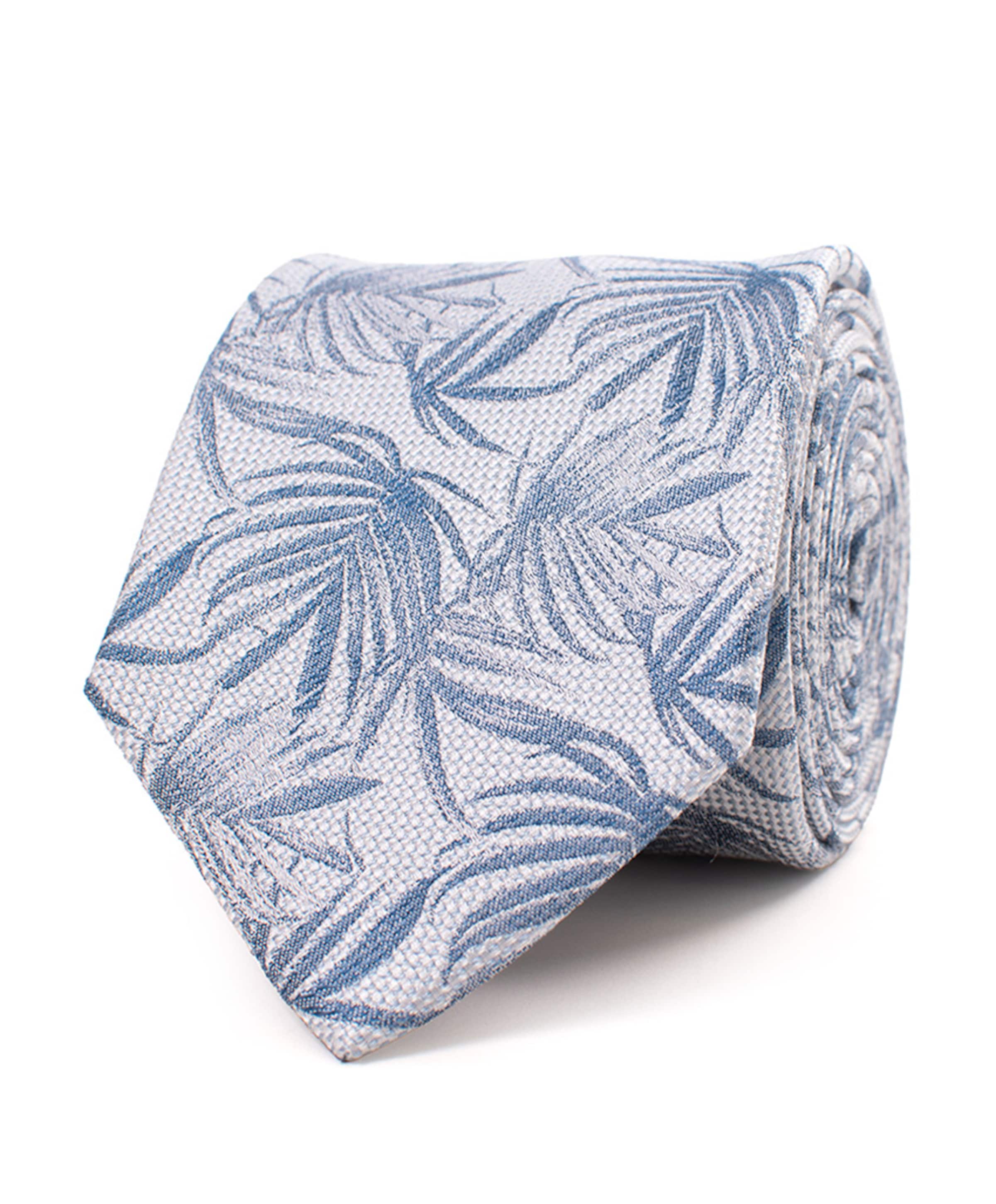 Heren stropdas blauw