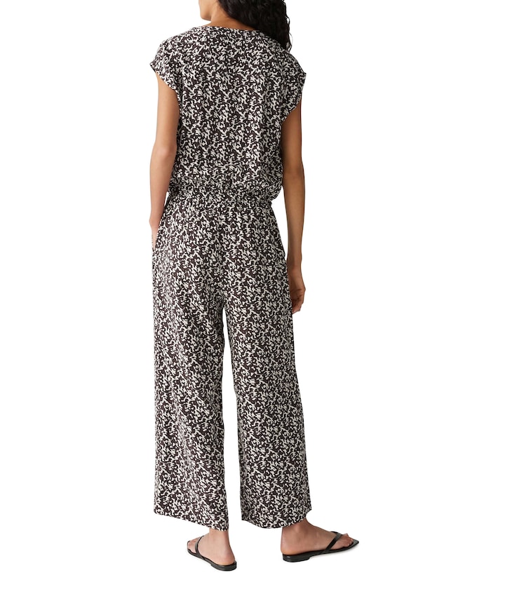 Moneli shadow jumpsuit bruin