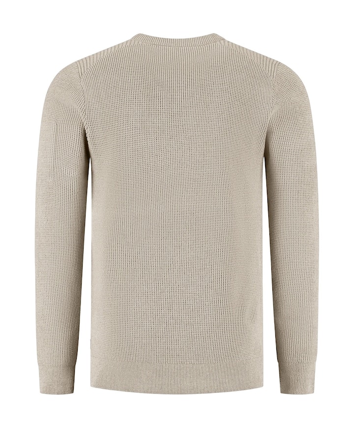 Heren trui beige
