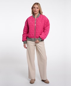 Dames jas reversible groen