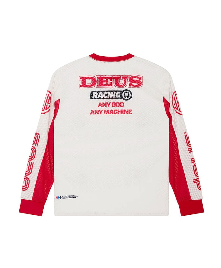 Heren longsleeve wit