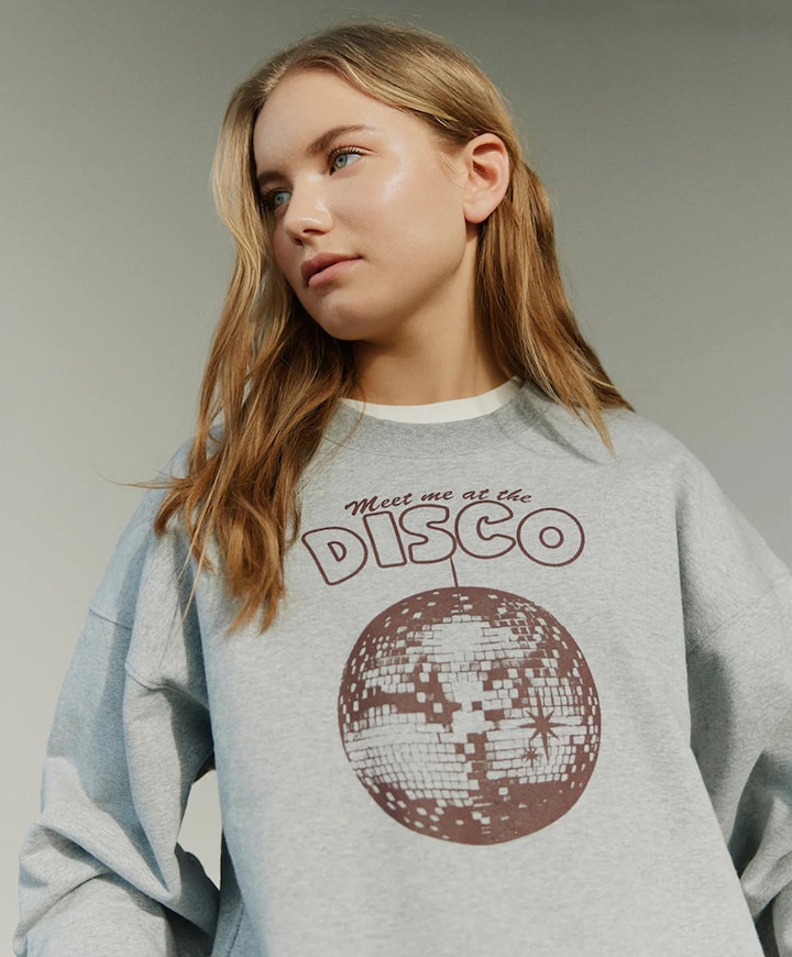 Meisjes sweater grijs