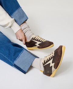 dames sneakers bruin