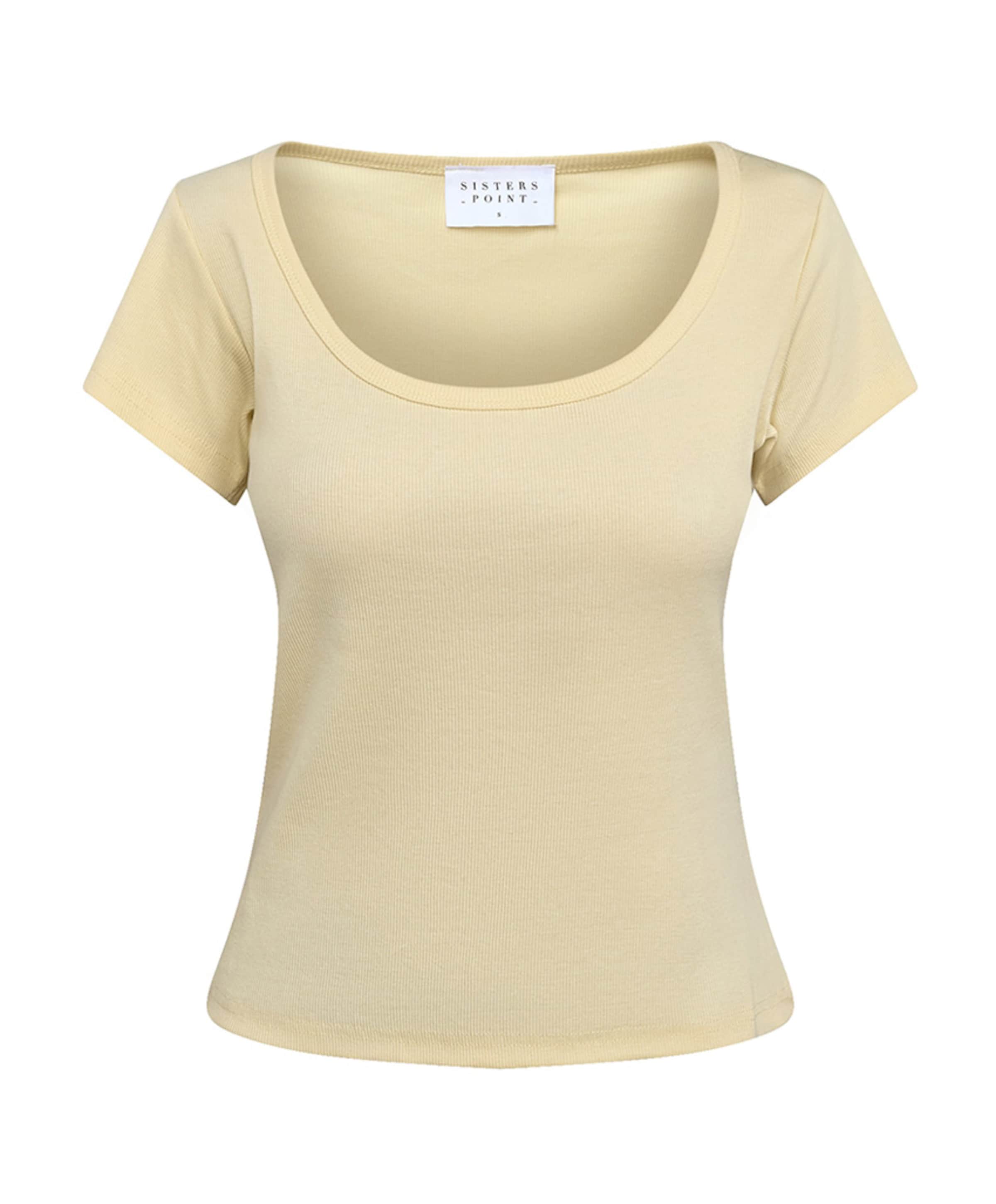 Dames T-shirt geel