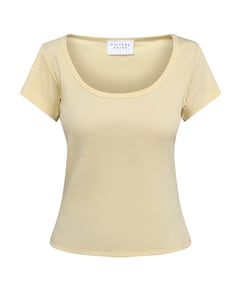 Dames T-shirt geel