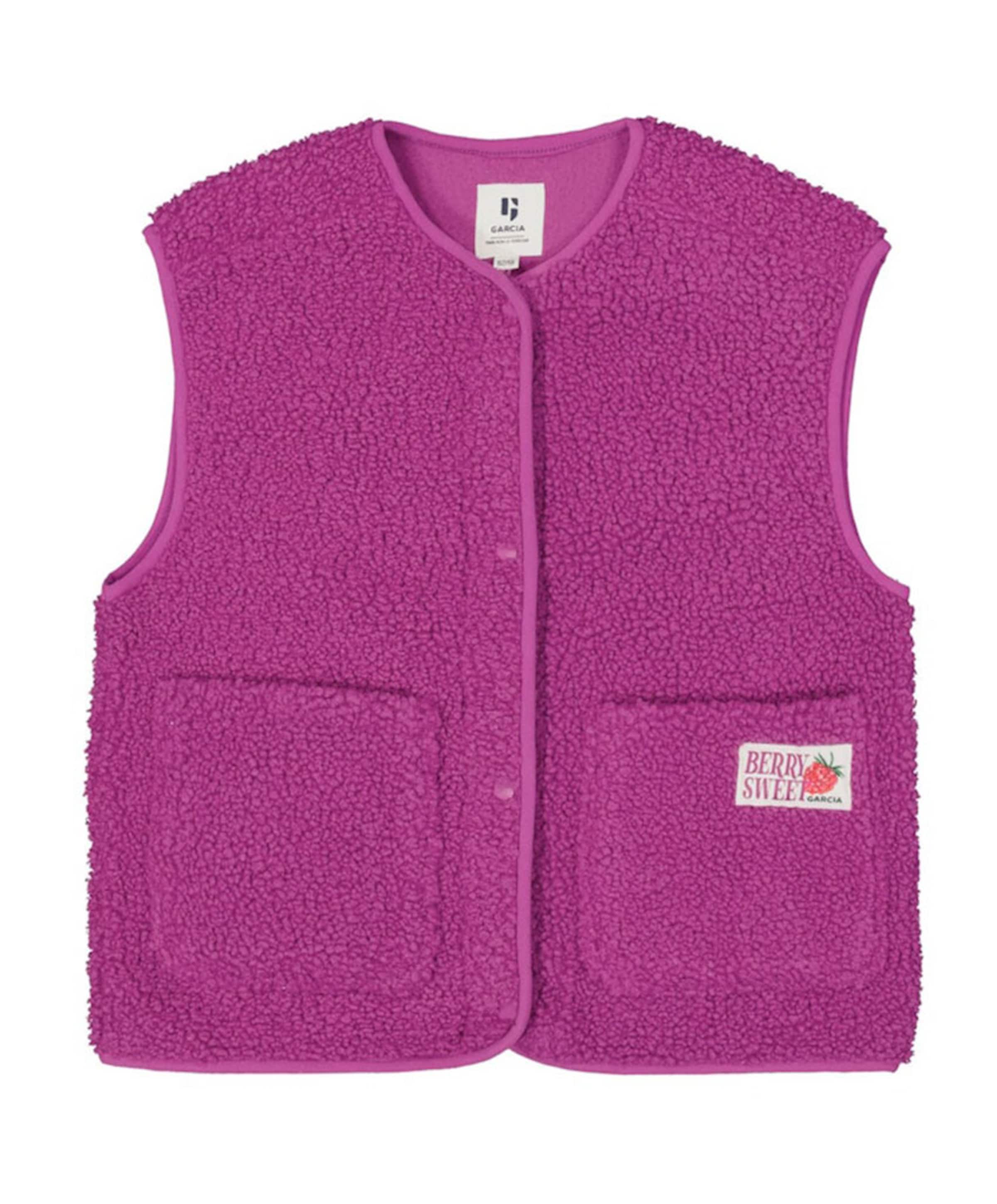 Meisjes gilet roze