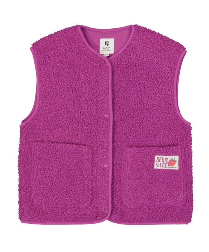 Meisjes gilet roze