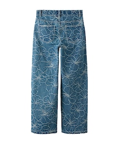 NKFROSE WIDE JACQ JEANS 2928-JQ D meisjes jeans blauw