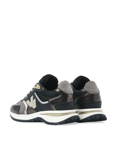 Usher Davina dames sneakers zwart