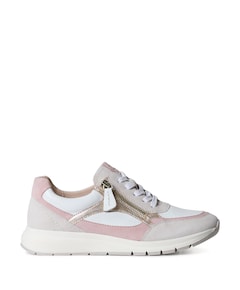 Women Lace-up dames sneakers beige