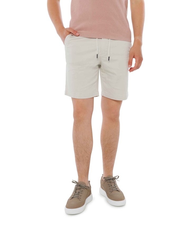 Lancaster Shorts korte broek ecru