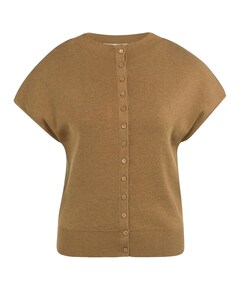Dames vest bruin
